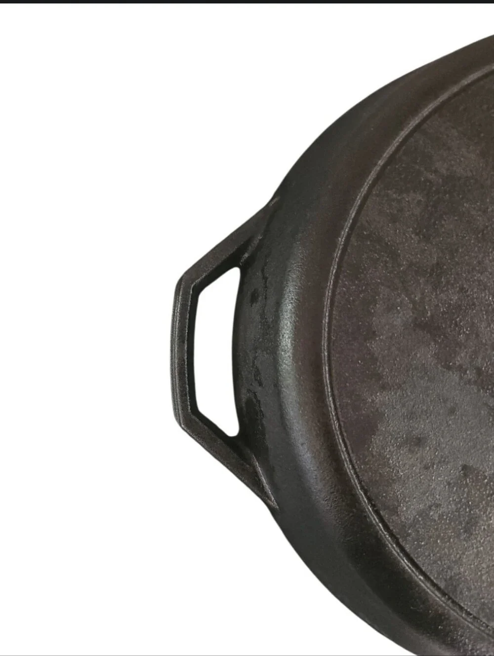 Lodge 12 Inch Cast Iron Skillet USA 10SK Pre Seasoned Fry Pan Camping Cooking